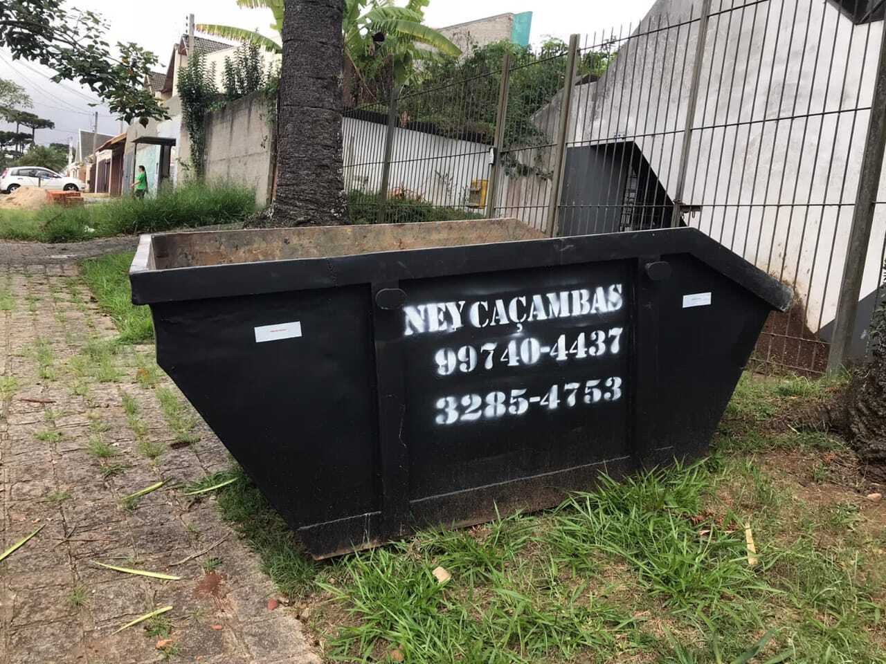 nei cacambas locacao de cacambas em curitiba
